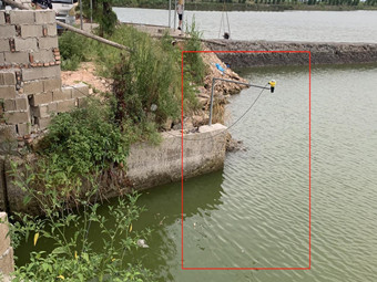 大禹超声波液位计应用于宁德市海水养殖排水流量监测