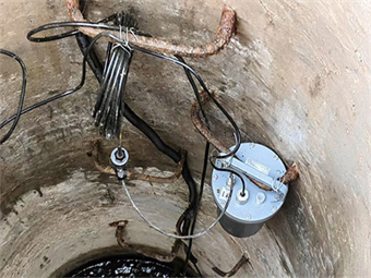 大禹电子超声波多普勒流量计用于市政下水道监测流量