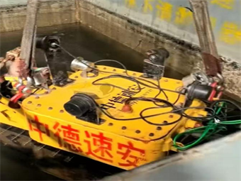 大禹电子M80水下测距避障传感器助力清淤机器人精准测距