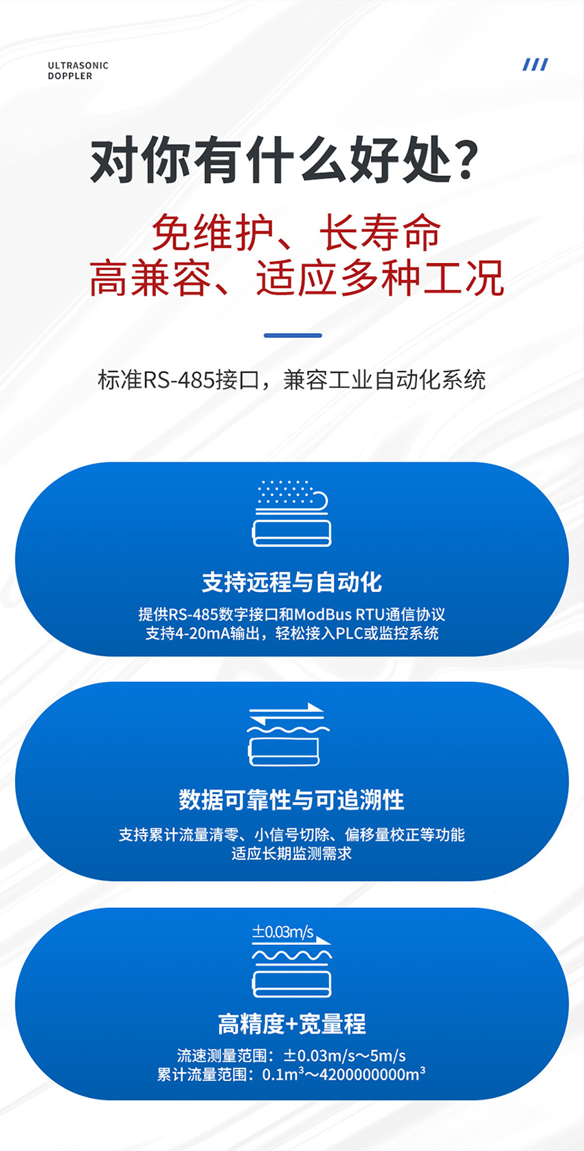 超声波多普勒流量计(黄色外壳主机-使用小型1只眼睛流速仪0°发射角)_03.jpg