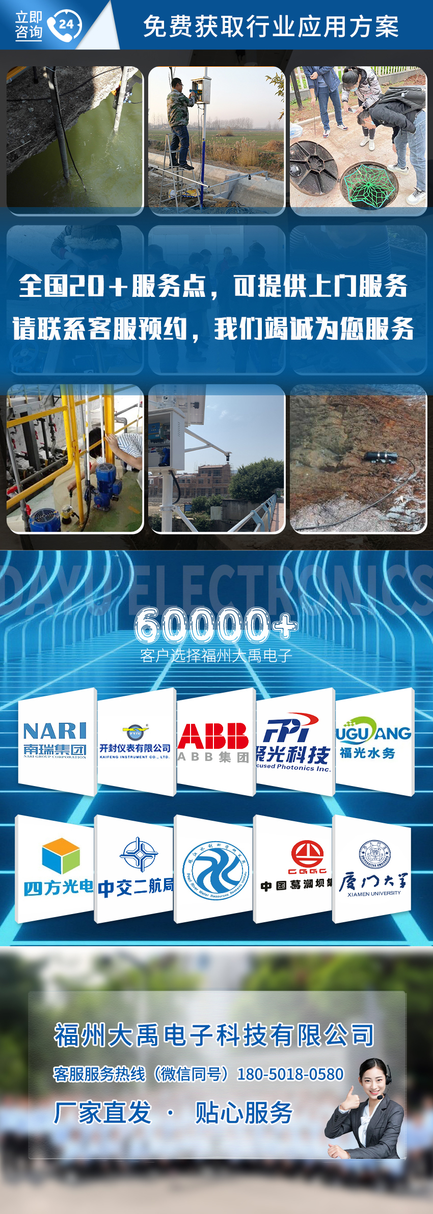超声波多普勒流量计-分体式黄色外壳主机-使用圆形2只眼睛流速仪-POM材质_06.jpg